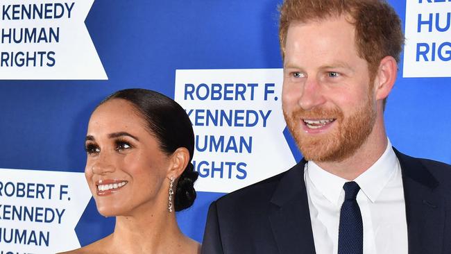 Meghan, pictured in December, seems to have gone to ground in 2023. Picture: Angela Weiss/AFP