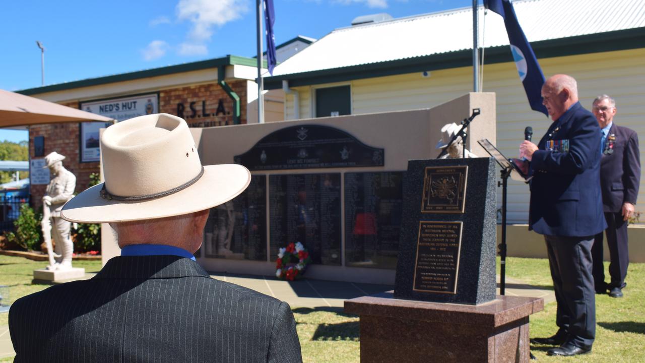 LEST WE FORGET: Vietnam Veterans Day, Chinchilla RSL Sub Branch, August 17 2020. Pic Peta McEachern