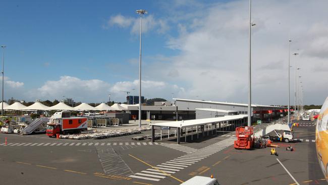 The passenger terminal will be closed on Friday.