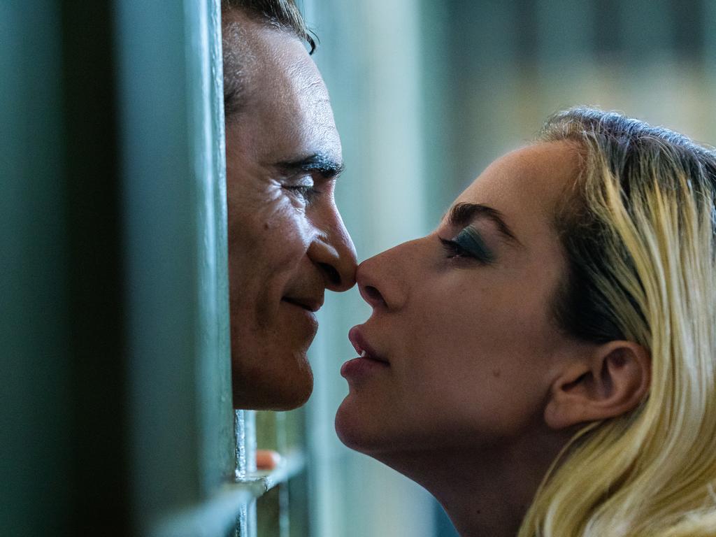 Joaquin Phoenix and Lady Gaga in Joker: Folie a Deux.