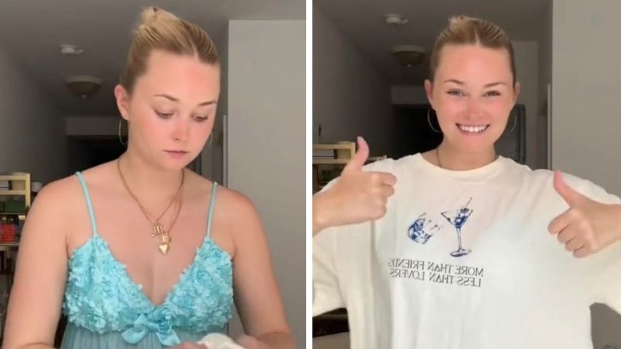 The women wearing 'subway T-shirts' over outfits to avoid creepy