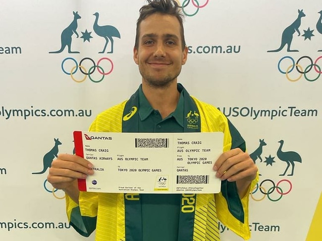 Olympian Tom Craig has been issued a 12-month ban. Picture: Instagram