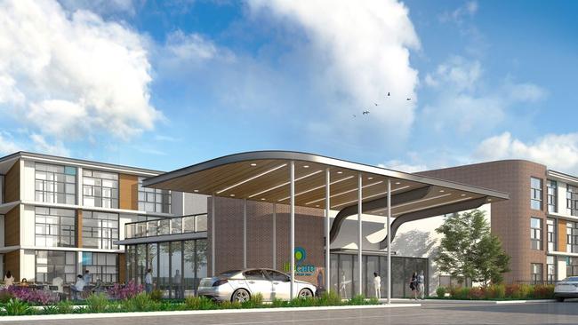 Artist’s impression of the Life Care development proposed for Joslin.