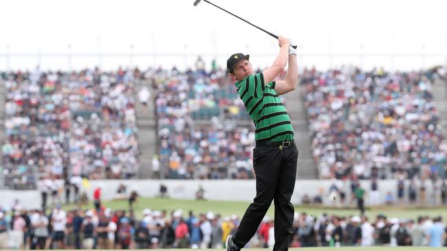 Cameron Smith at the President's Cup at Royal Melbourne Golf Club. Picture: Michael Klein