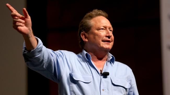 Andrew Forrest’s fortune is now almost back to its boomtime peak.<br/>