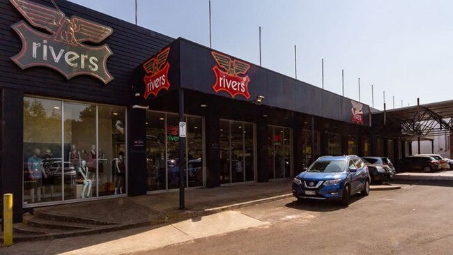 The Ringwood Rivers store is at the former home of Jooce Nightclub. Picture: realestatesource.com.au