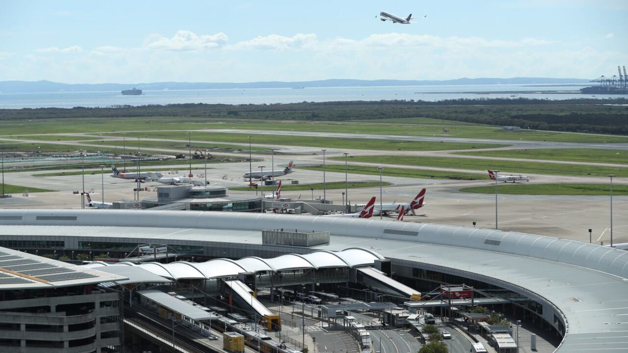 Brisbane Airport experiencing record crowds