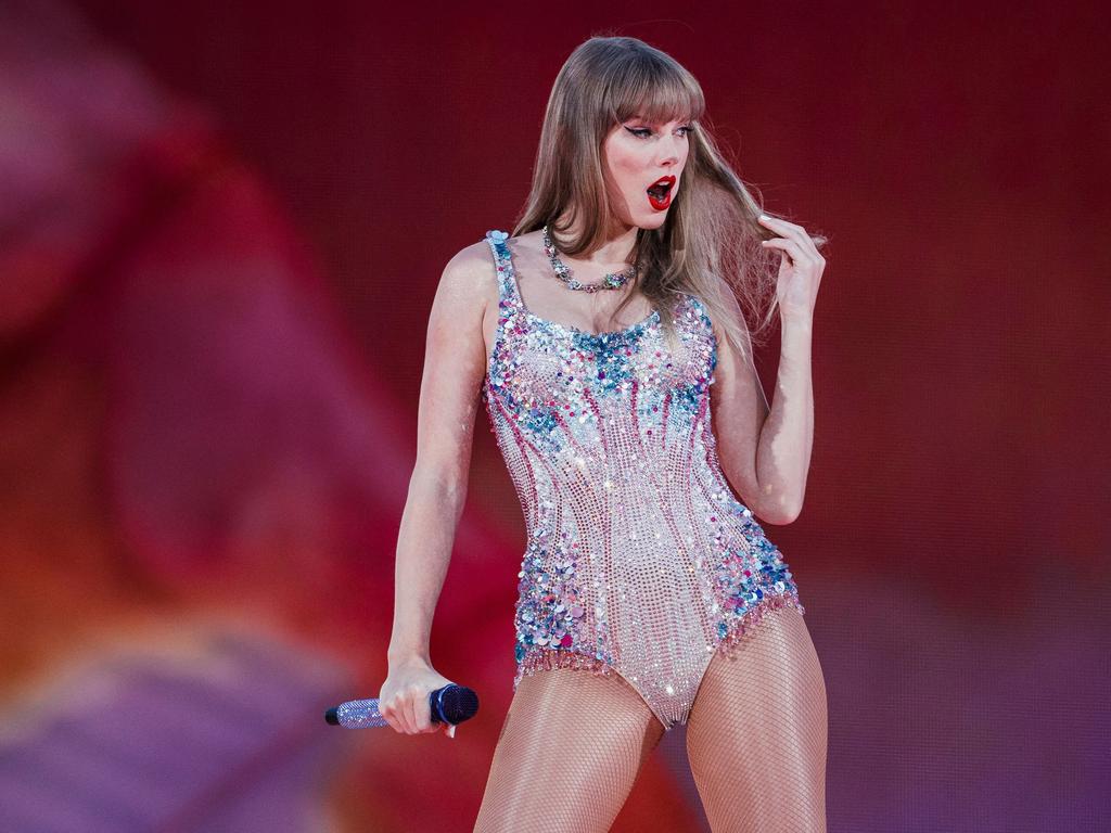 Music superstar Taylor Swift has been touring the world with her Eras stadium tour. Picture: AFP