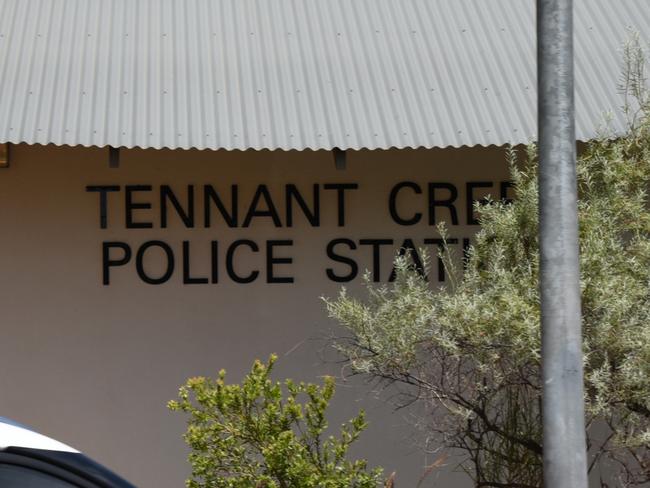 Tennant Creek Police Station. Picture: Alex Treacy