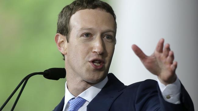 Could Mark Zuckerberg become America’s youngest president? Picture: Steven Senne