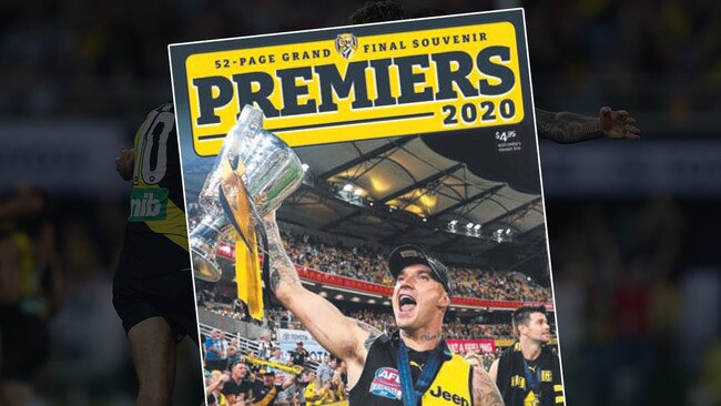 52-page souvenir Richmond Premiers magazine