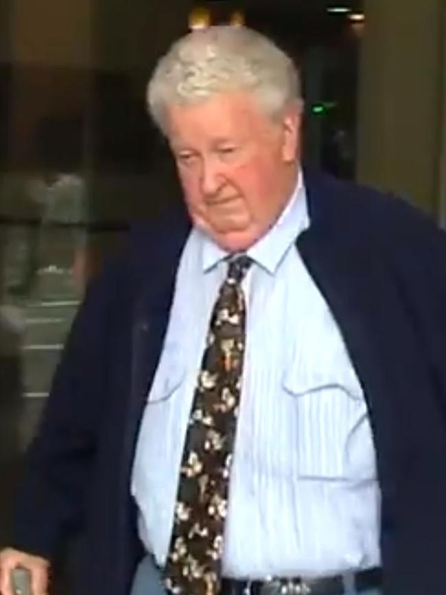 Victor Higgs outside court during an earlier appearance. Picture: 7 News