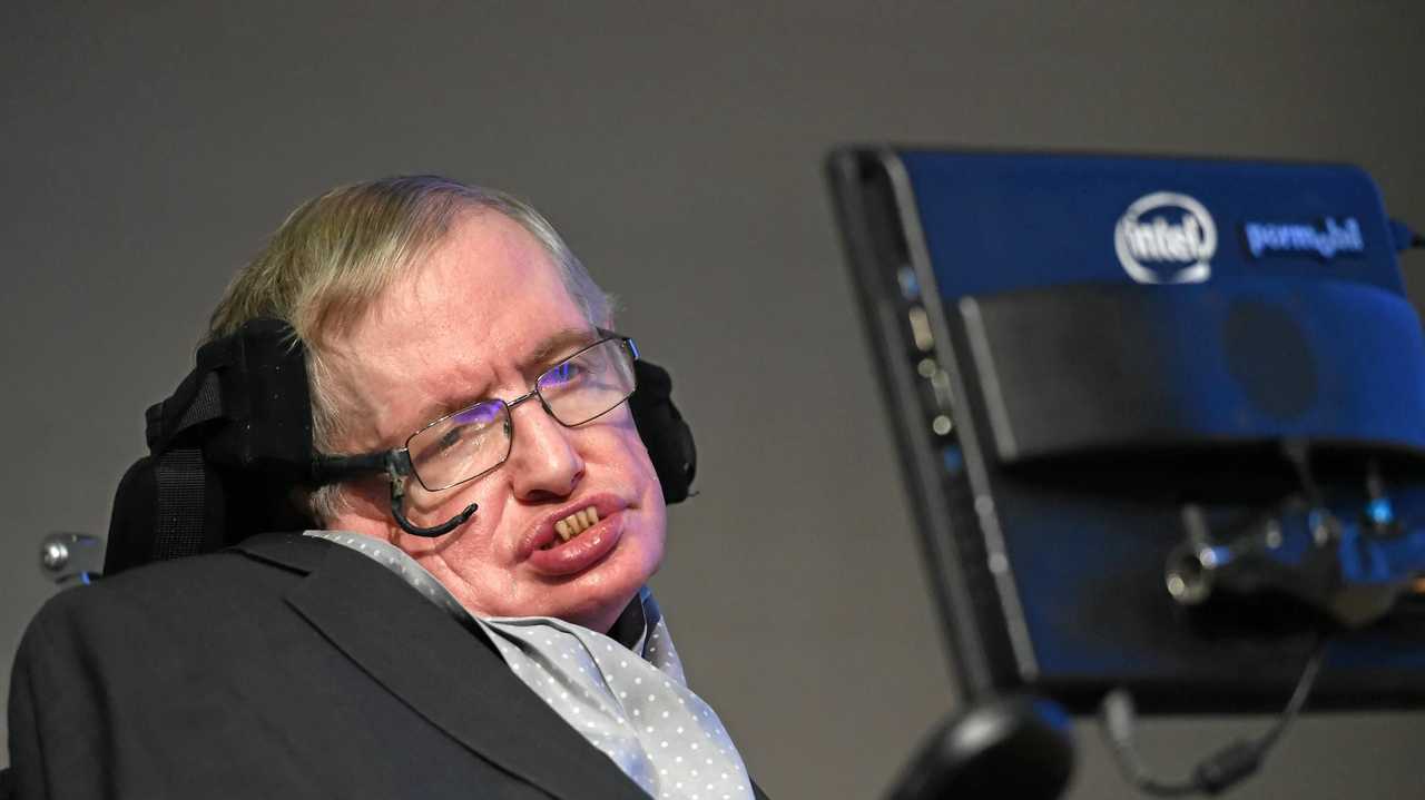 Stephen Hawking. Picture: FACUNDO ARRIZABALAGA