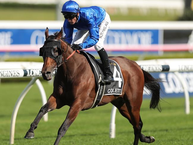 Colette was heavily backed and didn’t let punters down in the Australian Oaks.