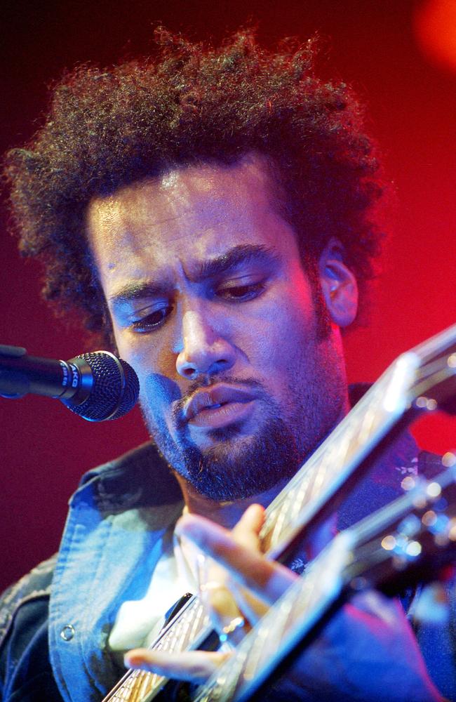 June 2000: Ben Harper wows the Festival Hall crowd. Picture: News Corp Australia