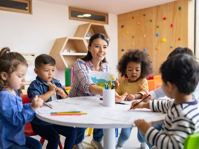 The government gets a tick for cheaper childcare. Picture: iStock.