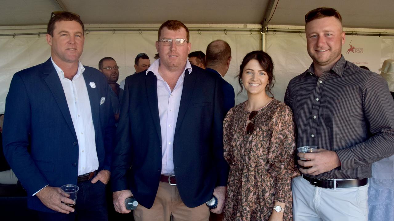 2021: Ryan Olive, Mark Dunne, Hannah Forde and Bryce Mauger.