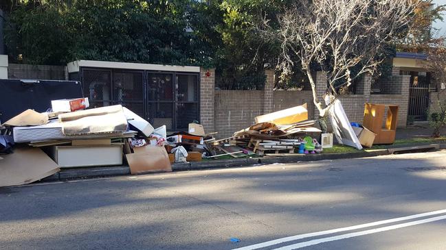 Waste levels and reports of illegal dumping have spiked. Picture: Western Sydney Regional Illegal Dumping (RID) Squad