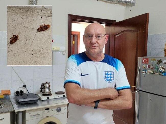 Cockroach infested Qatar AirBnB's for World Cup