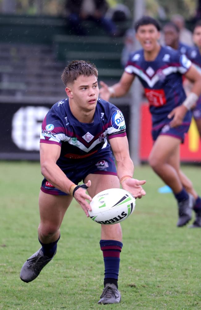 Ipswich SHS’s Sam Martin who is with the Broncos - Photo Steve Pohlner