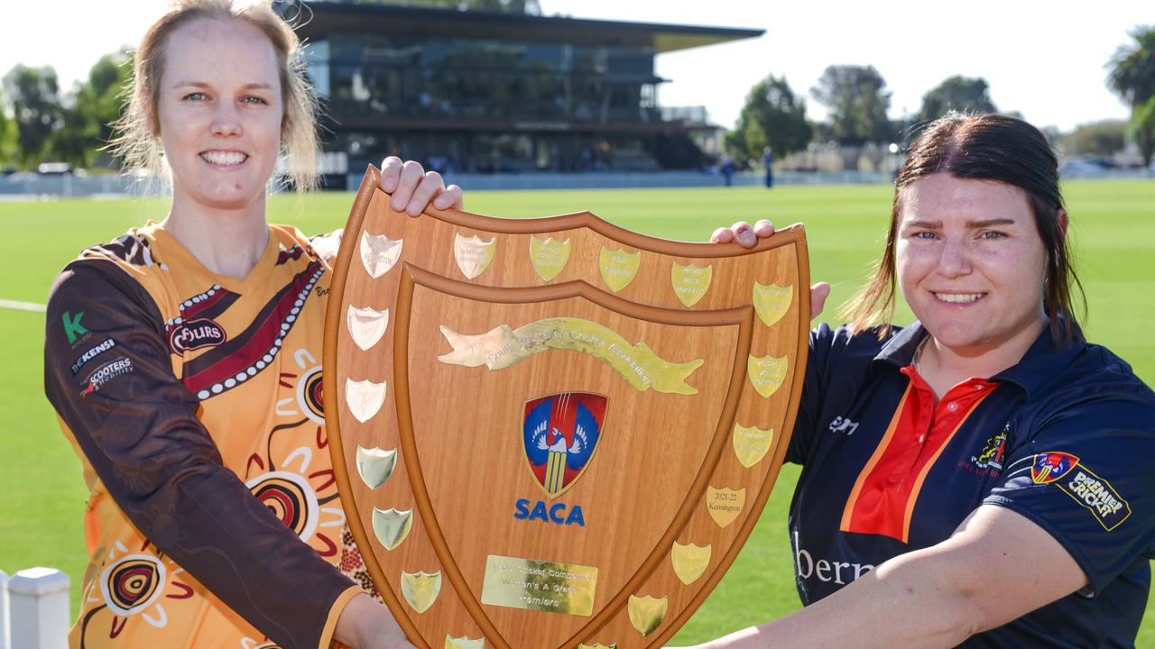 Kensington captain Sarah Lowe (left). Picture: Brenton Edwards