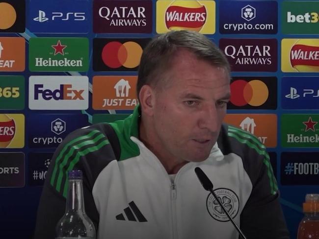 Brendan Rodgers: Celtic can reach ‘really competitive level’ in Champions League