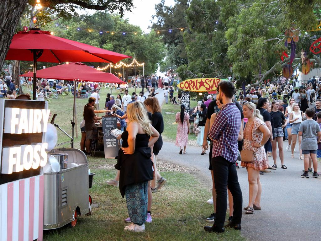 The positive wastewater result has come during the Adelaide Fringe Festival, one of the state’s largest festivals, which has its hub based in the CBD. Picture: Dean Martin