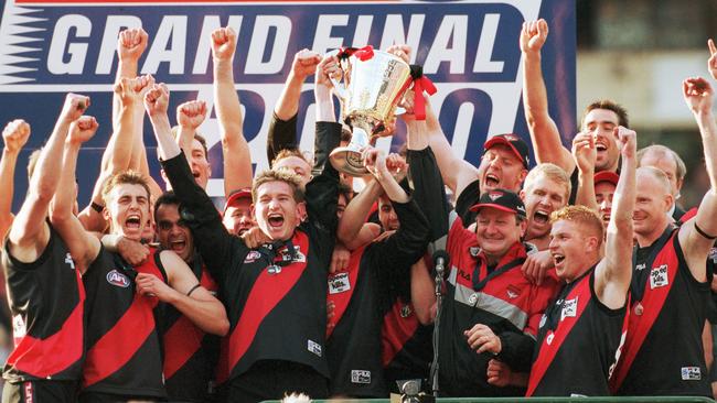 Kevin Sheedy has won seven premierships altogether as a player and coach.