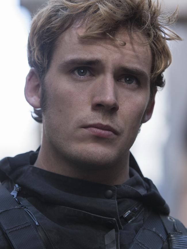 Claflin as Finnick in The Hunger Games: Mockingjay Part 2. Picture: Roadshow