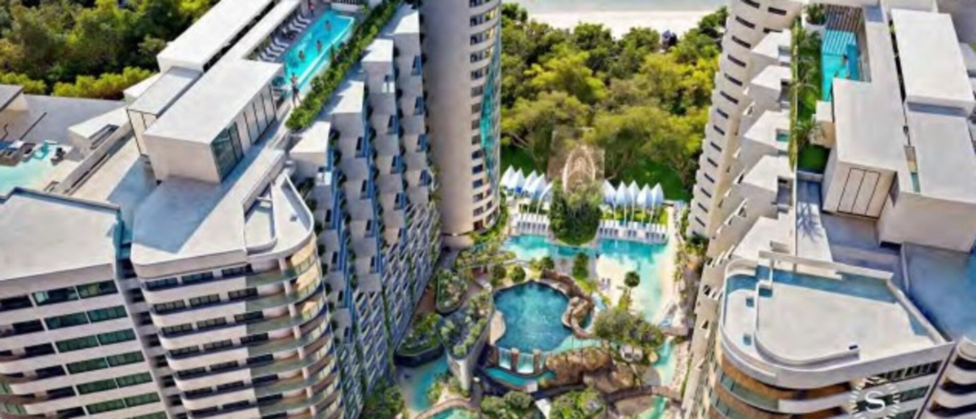 Concept designs for the new Sheraton Resort in Hervey Bay. While much of Queensland’s housing market has cooled, the Wide Bay region is charging ahead with a robust increase in residential construction.