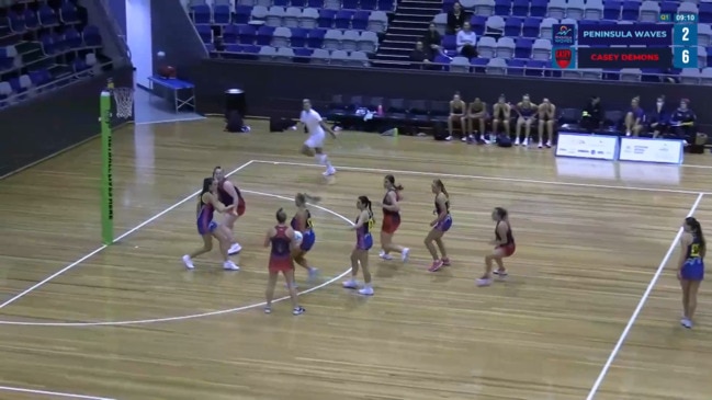 Replay: Victorian Netball League – Peninsula Waves v Casey Demons (U19)