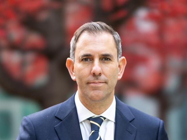 **EMBARGOED FOR WEEKEND PAPERS***. CANBERRA, AUSTRALIA. NCA NewsWire Photos. MAY 8, 2024. Federal Treasurer Jim Chalmers in the Parliamentary Courtyard at Parliament House, Canberra. Picture: NCA NewsWire / Ben Appleton