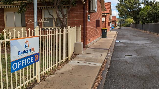 The controversial Resicare supported accommodation units in Hawthorn. Picture: Darren Chaitman