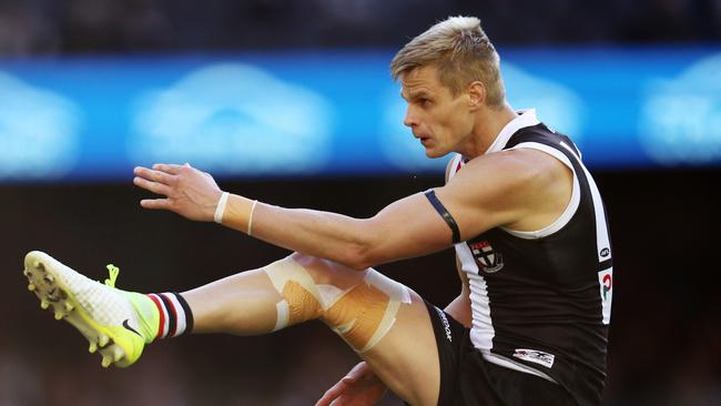 Nick Riewoldt could return this week. Picture: Michael Klein