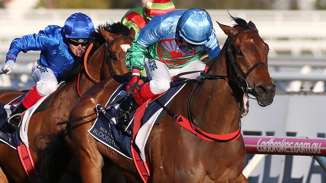 Scales of Justice won the Memsie Stakes in August. Picture: Getty Images