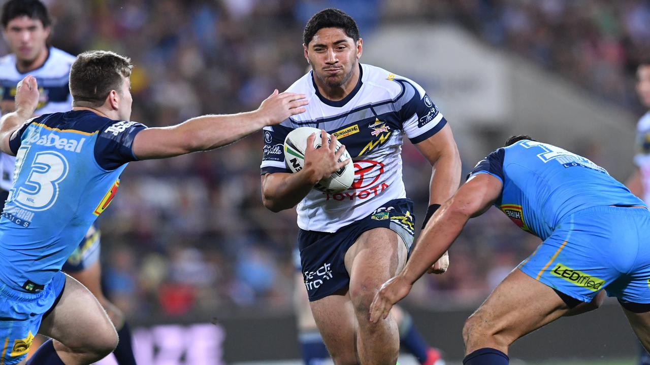 Payten says he regrets comments which put pressure on Jason Taumalolo (centre).