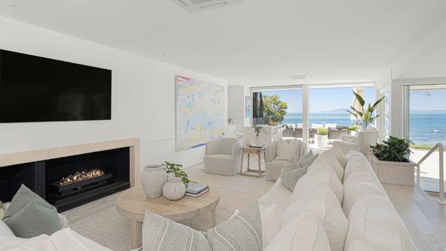 Living areas around the home are also positioned to make the most of the vista.