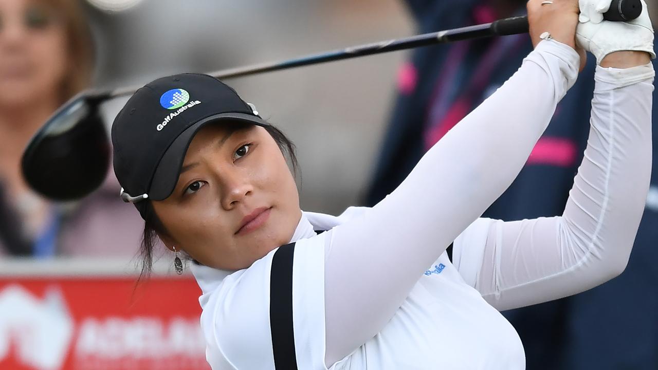 Doey Choi golfs during day one of the 2019 ISPS Handa Women's Australian Open at The Grange GC on February 14, 2019 in Adelaide, Australia. Picture: Mark Brake/Getty Images