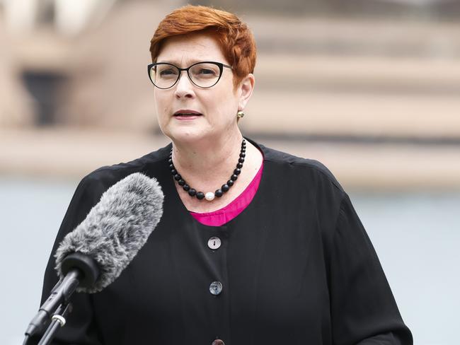 Marise Payne. Picture: Dylan Robinson