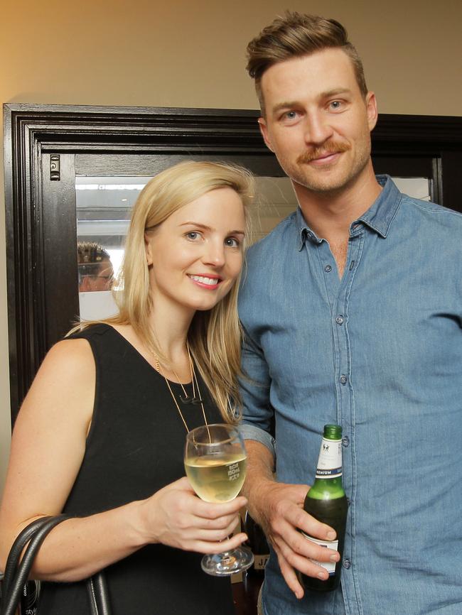 Socials: End of Movember celebration, The Metz, Sandy Bay. Ingrid Cox, of Sandy Bay and Matthew Drury, of Sandy Bay.
