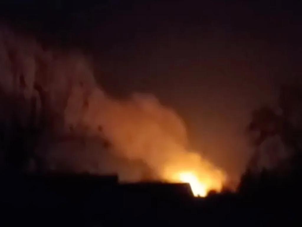 Images from the reported blast in Bryansk have begun to filter through.