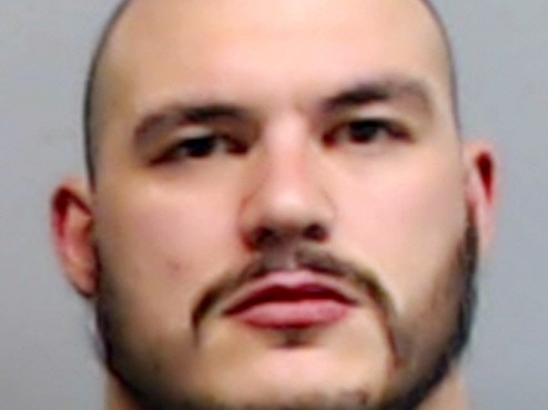 In this March 7, 2018, photo provided by the Fulton County Sheriff's Office, Denver Broncos NFL football player Adam Gotsis poses. Gotsis has been charged with rape in Atlanta. An incident report says a 30-year-old woman went to Atlanta police headquarters on Feb. 1 and told an investigator Gotsis had raped her on March 9, 2013. The Broncos said in a statement Monday, March 12, 2018, that they were aware of allegations of an incident that allegedly happened when Gotsis was in college. (Fulton County Sheriff's Office via AP)