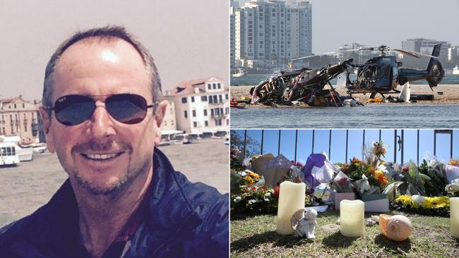 Helicopter boss’ touching tribute to crash victims