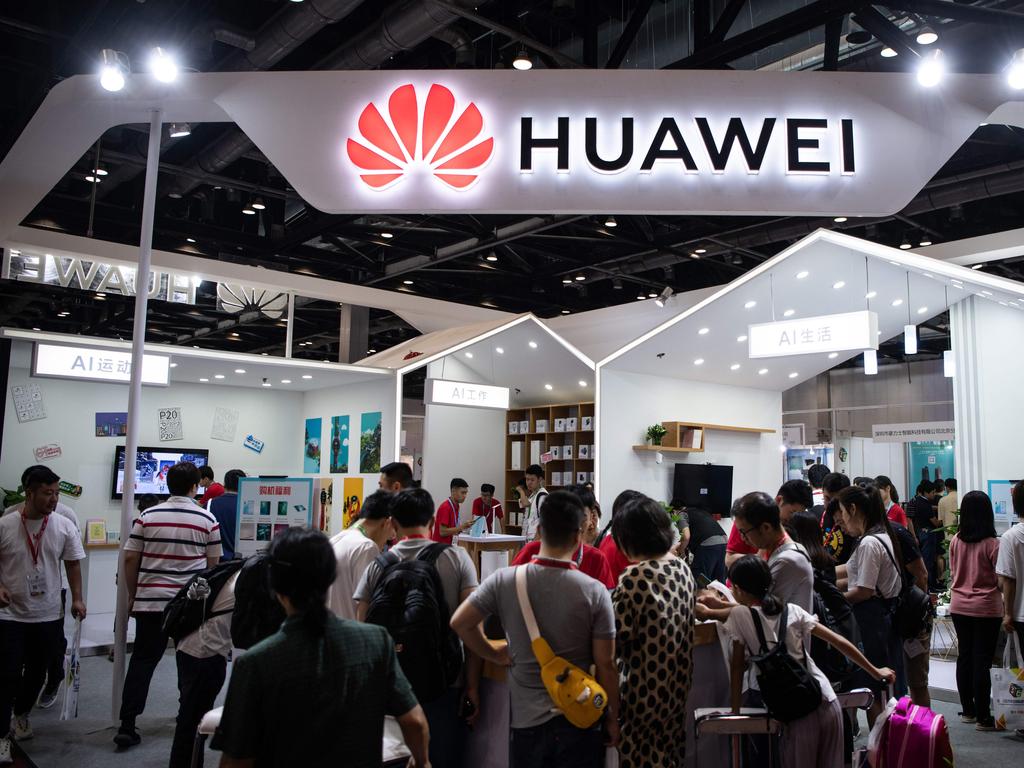 Huawei will launch a new smartphone with Google apps. Picture: AFP