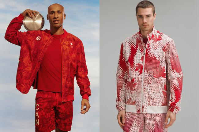 Image credits: Lululemon 3. Canada Designer: Lululemon Lululemon has delivered a gorgeous series of uniforms for the Canadians for the Olympic and Paralympic Games. For the company best known for a more minimal aesthetic, the patterns used on these kits, especially the jacquard bomber jacket, look very good across the collection. Given the nation only has red and white to work with, Lululemon has done very well here.
