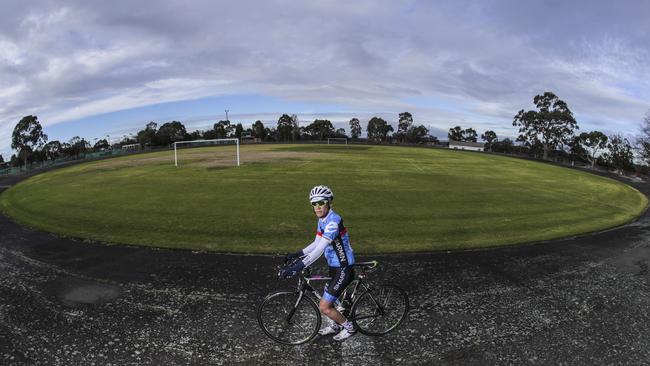 While the track does need to be resurfaced, supporters say it is a valuable community asset for people of all ages. Picture: Wayne Taylor