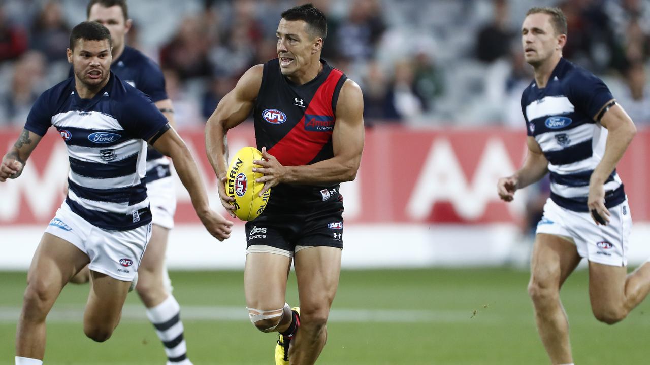 Dylan Shiel enjoys having more room to move against the Cats.