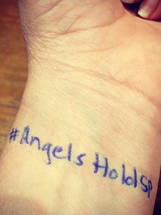 Sinead’s friends had started this hashtag, #angelsholdsp