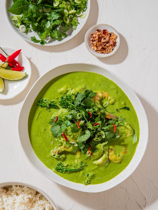 A vibrant green curry. Photo: Nikki To / TWAM