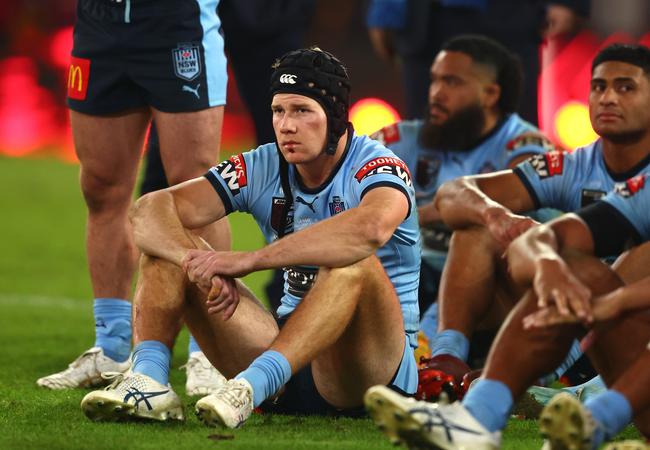 Matt Burton dejected at full time (Photo by Chris Hyde/Getty Images)